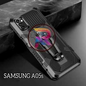 Case Hp Untuk Samsung Galaxy A05s New Casing Hp Kickstand Armor Belt Clip Terbaru