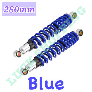 1Pair 280mm Rear Shock Support Absorber Suspension motorcycle Universal for TMX / XRM / WAVE / CT100 / RUSI / STX