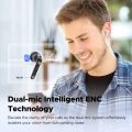 Tai Nghe Không Dây True Wireless SoundPEATS Clear Bluetooth 5.2 Thời Lượng Pin Đến 40h Chống Ồn ENC. 
