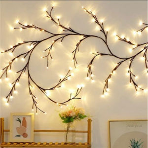 1.3/1.8m Romantic Butterfly Vine Light String for Room Wall Decoration Christmas Halloween Decor
