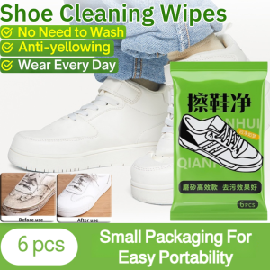 Waterless Shoe Polishing Wipes Portable Cleaning Shoes Wipe for All Shoes High Quality Deep Cleansing Wipes