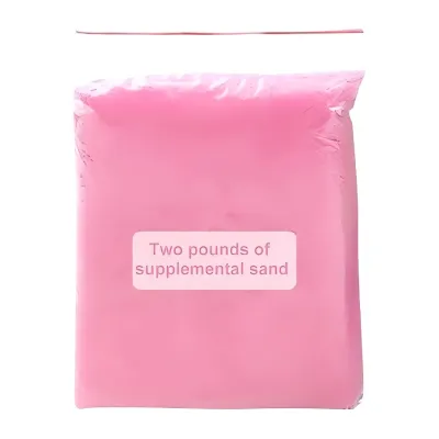 DAVU 39 sets 1Kg safe non-toxic sports sand toy set Space toy sand indoor toy set Inflatable cushion safe non-toxic and odorless color soft clay non-stick hand toy set