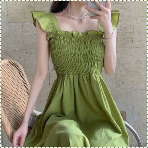 Long Skirt Medium and Long Light Midi Skirt Grace Hepburn Style Slim Waist Popularity Waist