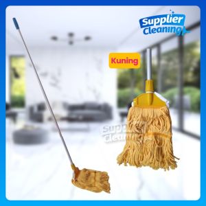 Set Mop Set/ Alat Pel Kumplit Tangkai + Frame + Kain Variasi Warna
