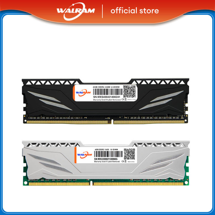 WALRAM DDR3 DDR4 4GB 8GB 16GB Memoria Ram 1333 1600 1866 2400 2666 3200