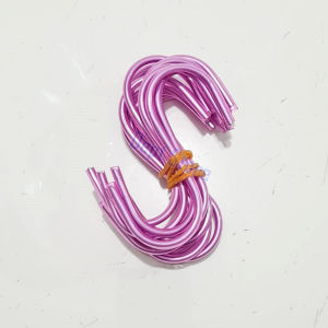 Gantungan S per Lusin Kaitan Hook Letter Warna Warni Besar 9 cm