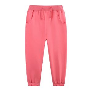 2026 New Design 2-7T Solid Childrens Fashion Sport Trousers Autumn Spring Full-Length Kids Clothing for Girls2026