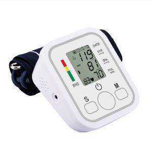 จัดส่งจากประเทศไทย รับประกัน 2 ปี Home Health care Digital LED Automatic Blood Pressure Monitor Meter Arm Type (With Voice)