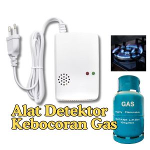 Gas Leak Detector Alat Detektor Kebocoran Alarm Gas Tangki LPG Standalone