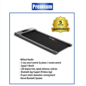 (5Yrs Warranty) ADSports Walking Running Treadmill Foldable Speed 1-8km/h Electric Treadmill Fitness Indoor Exercise Mesin Lari AD200