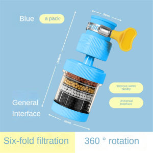 VIVOLILV Delivery from Manila🚚Household Water Purifier Universal Faucet Filter Portable Swivel Design Extended Shower Head Tap Water Cleaning Filter