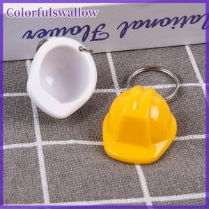 Colorfulswallow Mũ bảo hiểm mũ cứng Keychain kỳ nghỉ sáng tạo an toàn Mũ bảo hiểm keying đồ trang sức quà tặng