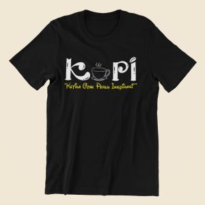 BA242 Kaos Kata Kata Singkatan Kopi Ketika Otak Perlu Inspirasi