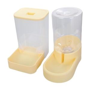 Rõ ràng Feeder và thiết bị đựng nước uống thiết lập cho nhà và sử dụng tại văn phòng lớp phủ chống trượt container Giá đựng khay ăn cho thú cưng cho mèo con chó