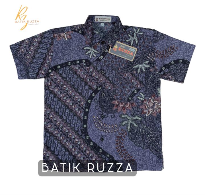 RUZZA Kemeja Batik Anak Laki Ukuran 2-15 Tahun Motif Terbaru | Lazada ...