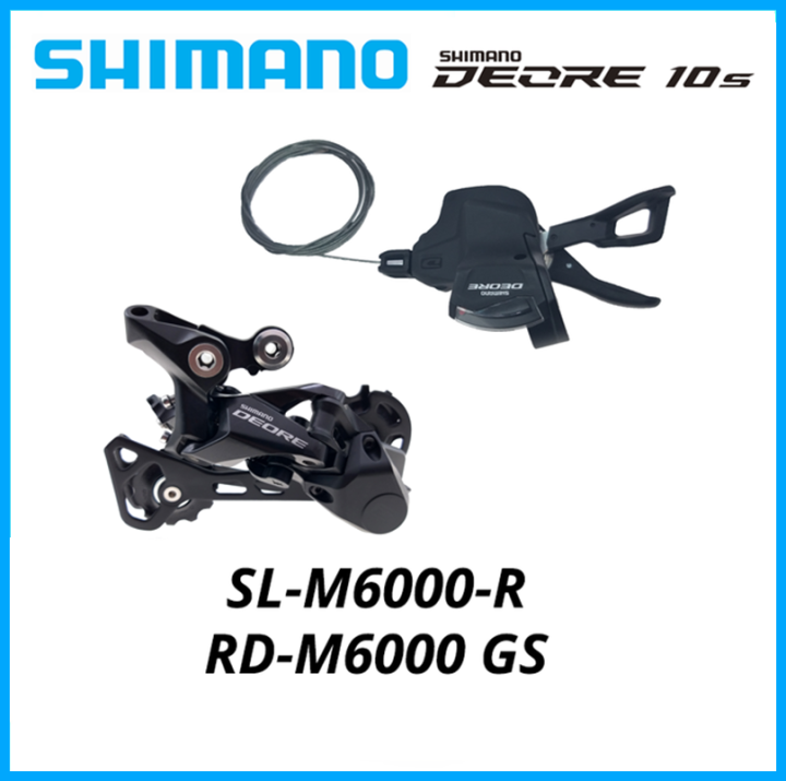 Shimano Deore M6000 10 Speed Groupset 1X10 Speed SL-M6000 Right Shifter ...