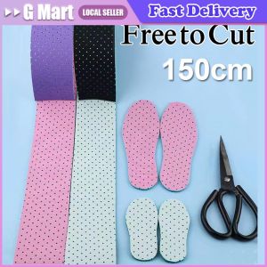 ⭐【LazTop Seller】【Free to Cut】Self-cutting Insoles Mesh Breathable Sweat-Absorbant Sports Insole For Women Men Memory Foam Shock-absorbing Shoe Pads 150cm ZJJ-Self-Cutting-Insole