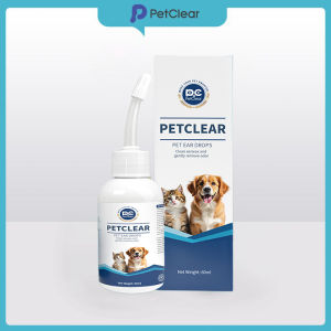 Cat & Dog Ear Care Liquid 60ml | Mild Formula for Regular Ear Cleaning and Hygiene Support