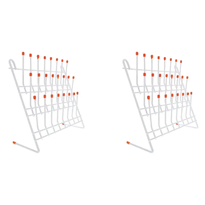 [ Store] Exclusive2X Lab Drying Rack 24 Pegs Lab Glassware Rack Wire ...