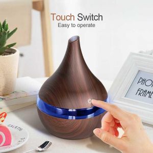 300ml Humidifier Model Kayu KBAYBO Ultrasonic Air Humidifier Aromatherapy Wood