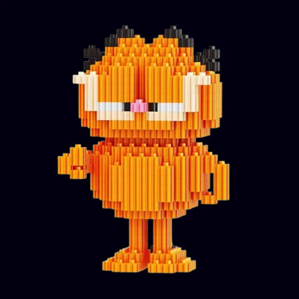 Linkgo Bearbrick 3D Puzzle Micro Building Blocks DIY - Foto 9