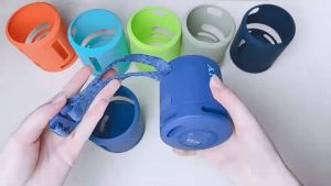 Silicone Bluetooth Speaker Cover Shockproof Soft Sleeve Portable Protective Case for SONY SRS-XB13/XB100 Travel
