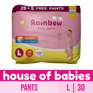Rainbow Pants Baby Diapers Large 30