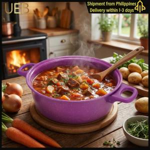 【UEB】 13-Piece Healthy Pot Pan Set with Glass Lids Cookware Pot Set for Home Kitchen Induction Cookers