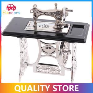 [Eleanor] Máy may nội thất mini Nhà búp bê 1:12 có kéo để trang trí nhà búp bê