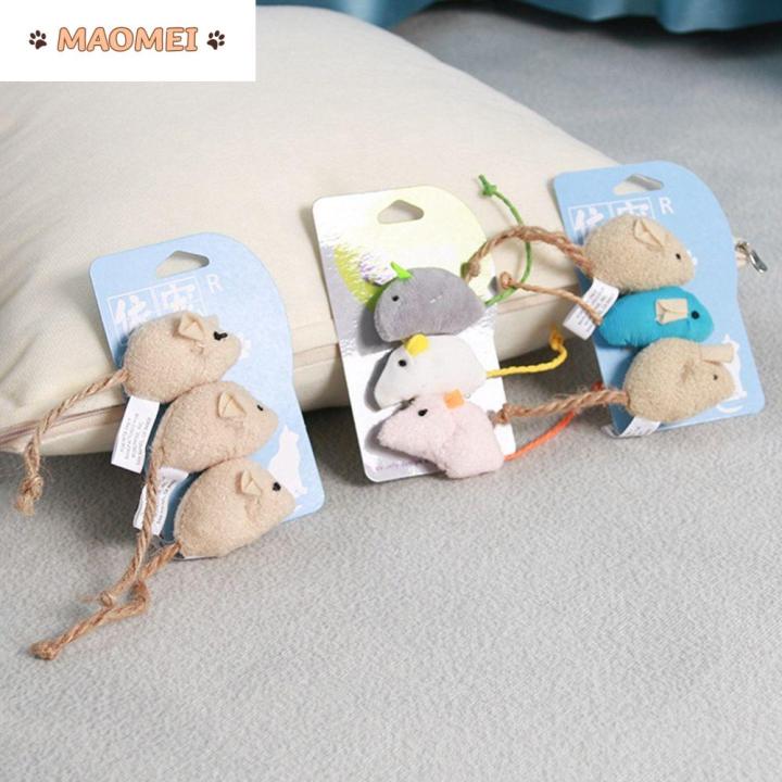 MAOMEI Bền Catnip cho Mèo con Huấn luyện Chuột trong nhà Đồ chơi cho ...