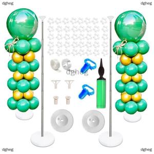 [COD] dgheg Balloon Column Stand KitAdjustable Balloon Column Kit Metal Telescopic Pillar Balloon Stand Birthday Party Graduation Weddi