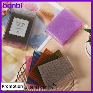banbi 10Pcs Novel Front Hair Fringe Fashion Stabilizer Makeup Sticker Pad Patch Pastel Clip Bangs Magic Tape Fringe Girls Gifts