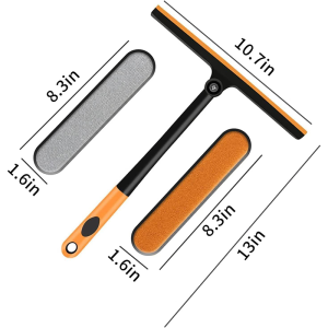 MOMO HOME 🏠  Multipurpose Window Cleaning Brush Rotatable Scraper Cleaner Pembersih Tingkap 擦窗器