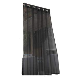 Eyelet Outdoor Curtains Transparents Waterproofs Voile Curtains for Patioes and Gazeboes