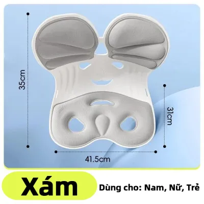 GHẾ CÔNG THÁI HỌC Chống Gù Lưng Cong Vẹo Cột Sống Cho Người Lớn& Trẻ Em Phù Hợp Học Sinh Sinh Viên Văn Phòng
