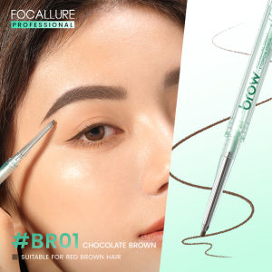 FOCALLURE Pro-slim Bút chì kẻ lông mày siêu mảnh 1MM Đầu vát như sợi tóc Không nhúc nhích Không vón cục Nét mịn Lâu trôi Không nhòe Đa dụng Chống gãy sắc tố cao