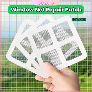 Jozoo Window Screen Repair Self-adhesive Tapes Anti-insect Door Window Mosquito Screen Net Repair 10*10cm
