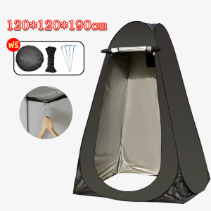 เต็นท์อาบน้ำ เต็นท์เปลี่ยนเสื้อผ้า ห้องน้ำแบบพกพา เต็นท์พับได้ เต็นท์แคมป์ปิ้ง ส้วมเคลื่อนที่120*120*190cm