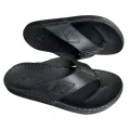 Mens Slippers Tian Ân D81 Fingerprint Cow Leather Material Fashion Style Personality. 