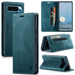 Cho Google Pixel 11 10 10A 9 9A 9 Pro xl/Google 8 8A 8 Pro / Google 7 7A 7 Pro Vỏ điện thoại từ Ví da chất lượng cao mềm TPU Nắp gập Có khe cắm thẻ bìa