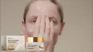 Eelhoe Dioscorea Japonica Moisturizing Repair Cream Moisture Replenishment Skin Care Anti-Wrinkle Fade Spots Refreshing Care Cream