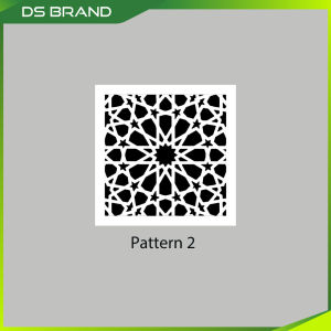 Hiasan Dinding Islamik Deco Segi Empat Moden / Islamic Wall Decor DS BRAND K