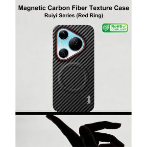 Magnetic Case For Huawei Pura 90s 90 Pro Max Raised Edge Anti Fingerprint PC Hard Back Cover CA0024