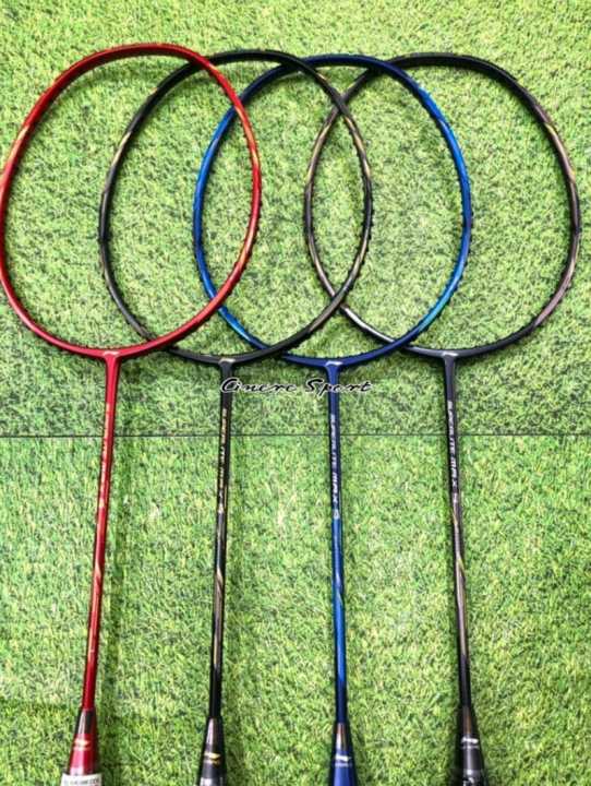 Raket Badminton LINING SUPERLITE MAX 10 KOMPLIT FREE PASANG Raket