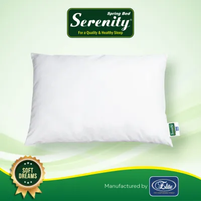 Serenity Microfiber Pillow | Bantal Tidur Premium Microfiber Empuk Ukuran 68x48cm