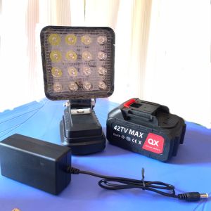 Đèn pha Led sử dụng chân  makita siêu sáng 16 led