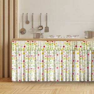 Gorden Kolong Dapur Ukuran 100x70cm Motif Elegan Dan Minimalis Terbaru