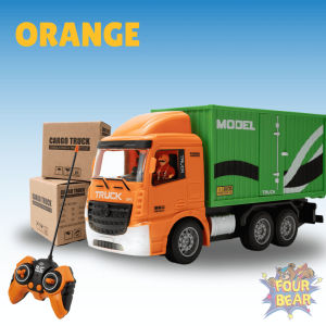 Mainan Remote Control Mobil Box Hengjian SNI 6Channel 1:20 Model Mobilan Cargo Truk RC