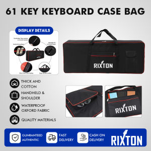 Rixton Electronic Keyboard Bag Keyboard Bag Simple Keyboard Bag Waterproof 61-Key Keyboard Bag