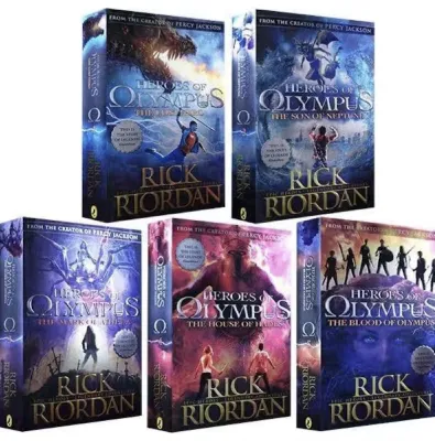 [SG STOCKS] Heroes of Olympus (5 Books) by Rick Riordan Percy